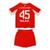 Bayern Munich Aleksandar Pavlovic #45 Hjemmedraktsett Barn 2025-26 Kortermet (+ Korte bukser) Bayern Munich Aleksandar Pavlovic #45 Hjemmedraktsett Barn 2025-26 Kortermet (+ Korte bukser)